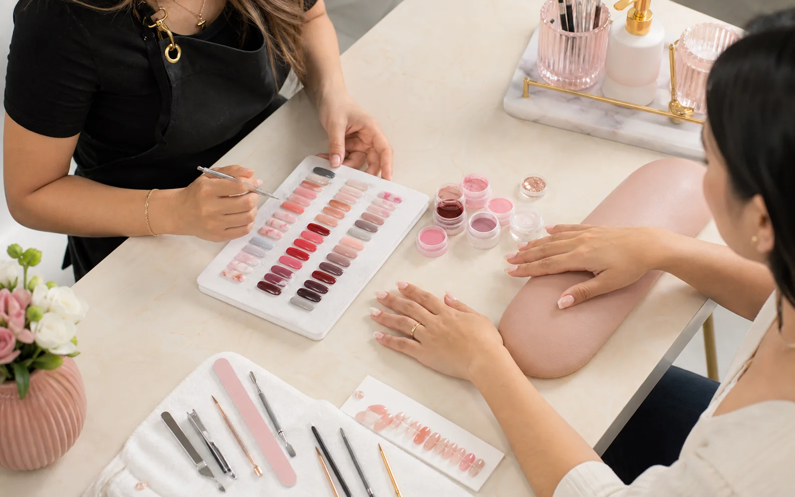 Nail services at Top Nails in College Station